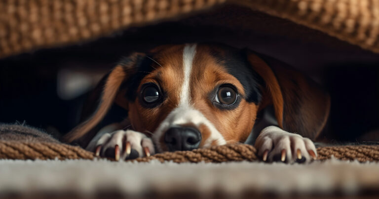 Why Dog Sleeps Under Bed