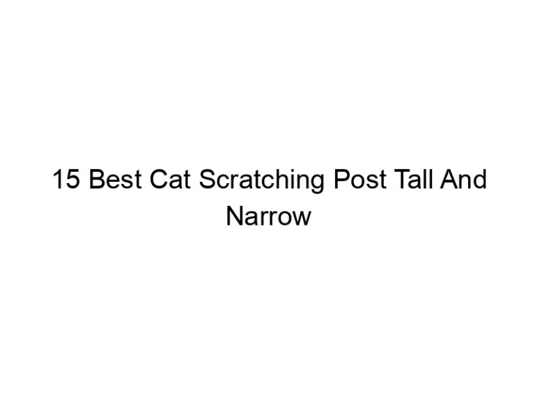15 best cat scratching post tall and narrow 6080