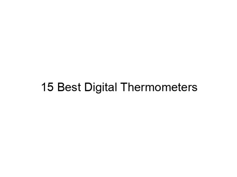 15 best digital thermometers 11305