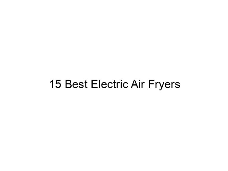 15 best electric air fryers 11149