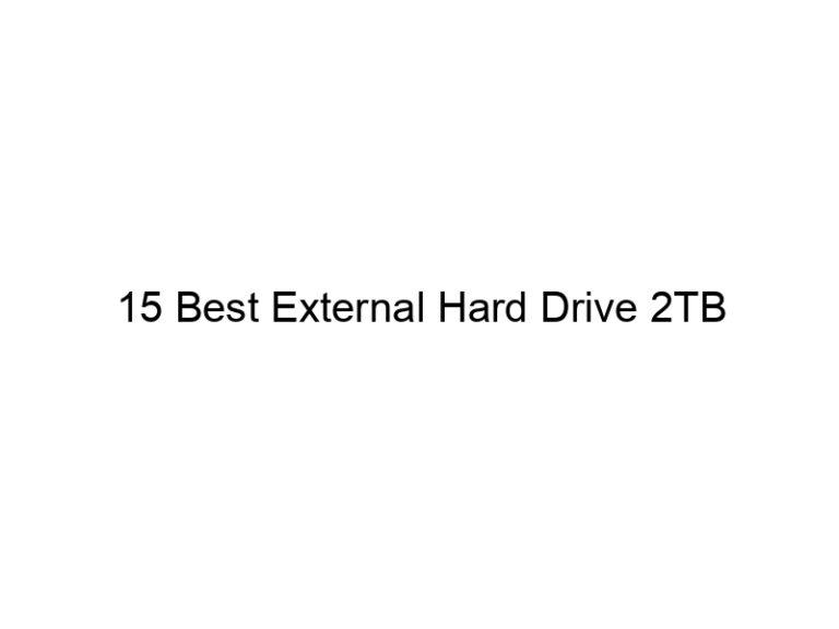 15 best external hard drive 2tb 6047