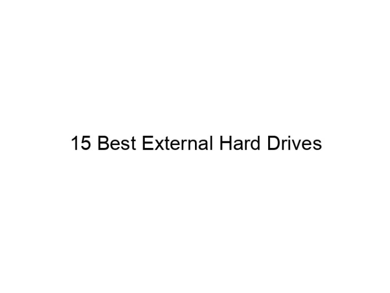 15 best external hard drives 5387