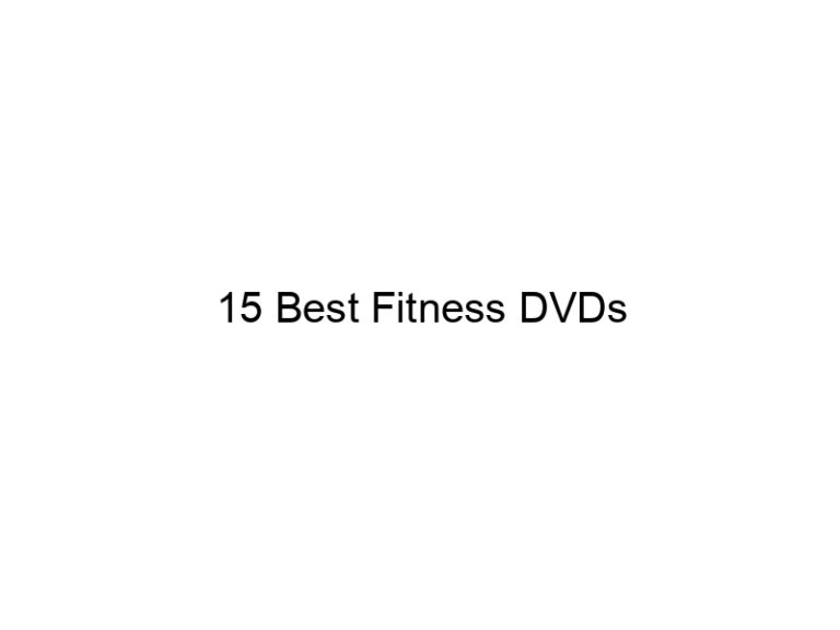 15 best fitness dvds 5982