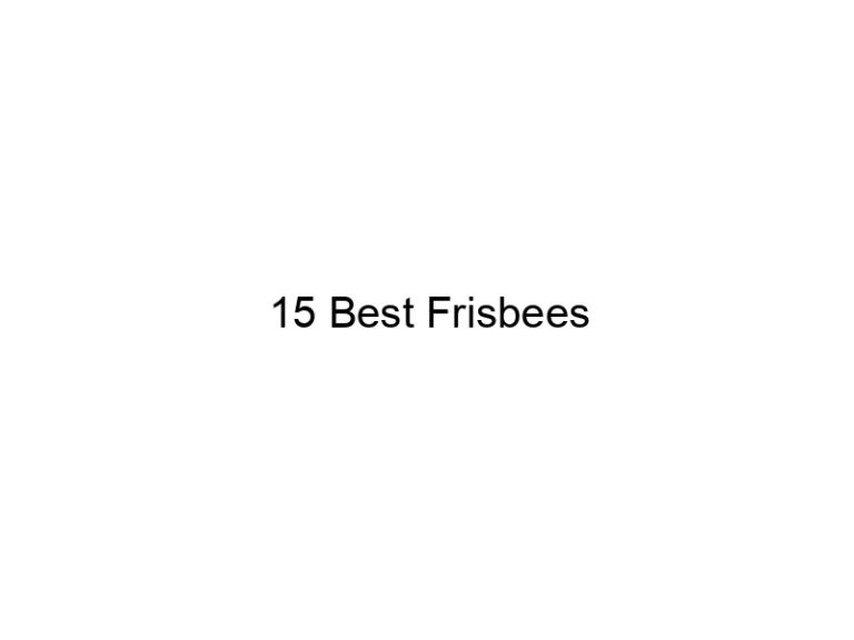 15 best frisbees 6989