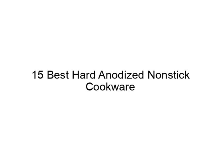 15 best hard anodized nonstick cookware 6854
