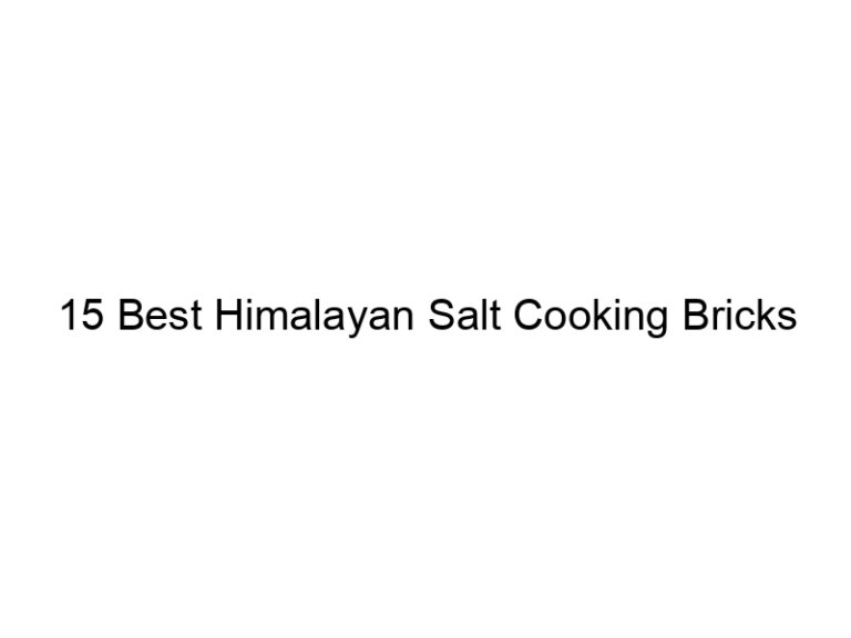 15 best himalayan salt cooking bricks 6697