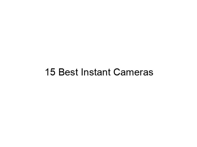 15 best instant cameras 5425