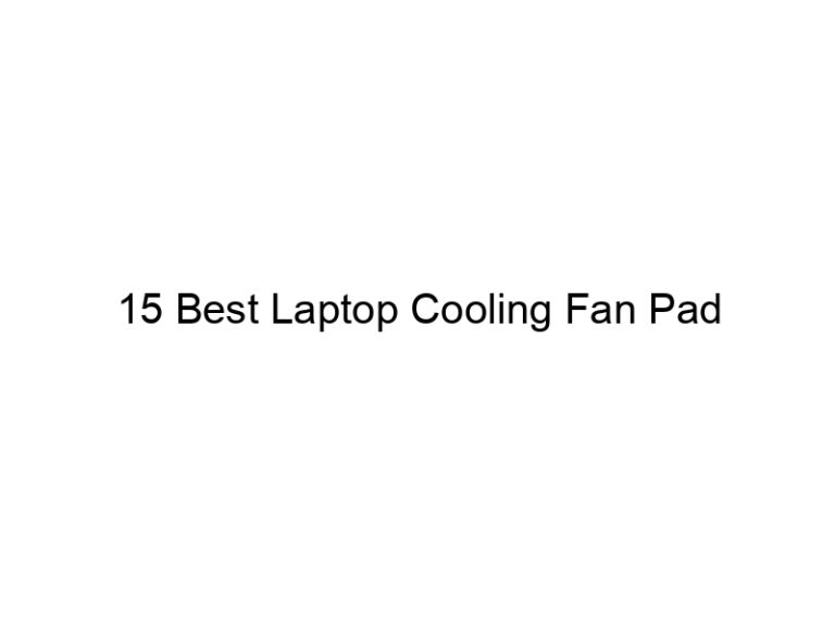 15 best laptop cooling fan pad 6090