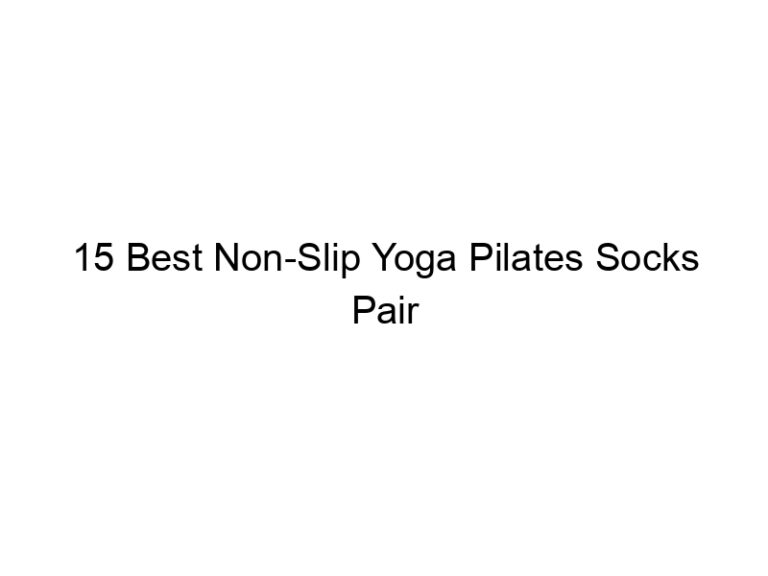 15 best non slip yoga pilates socks pair 7955
