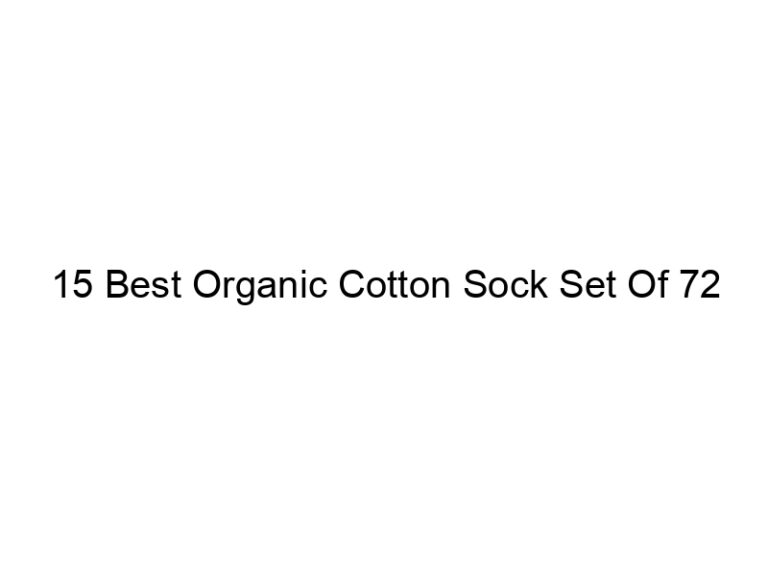15 best organic cotton sock set of 72 5132