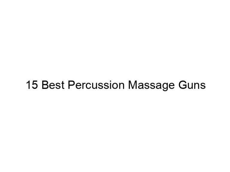 15 best percussion massage guns 7117