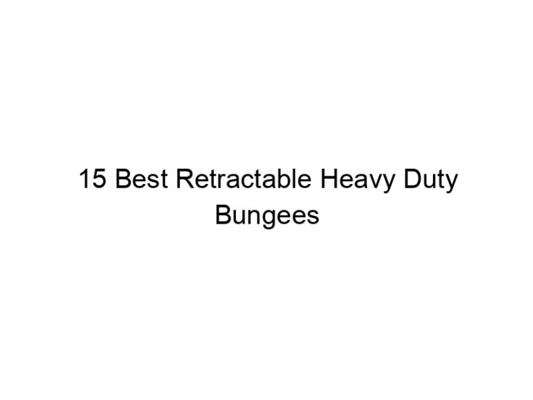 15 best retractable heavy duty bungees 10675