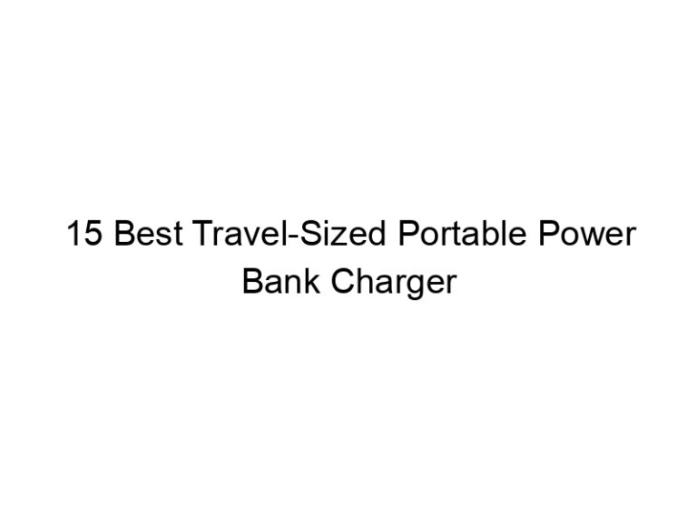 15 best travel sized portable power bank charger 7902