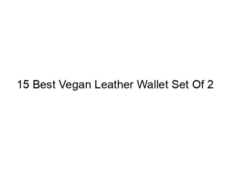 15 best vegan leather wallet set of 2 4986