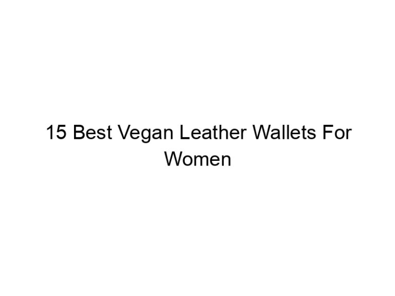 15 best vegan leather wallets for women 7965