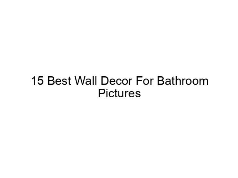 15 best wall decor for bathroom pictures 6108