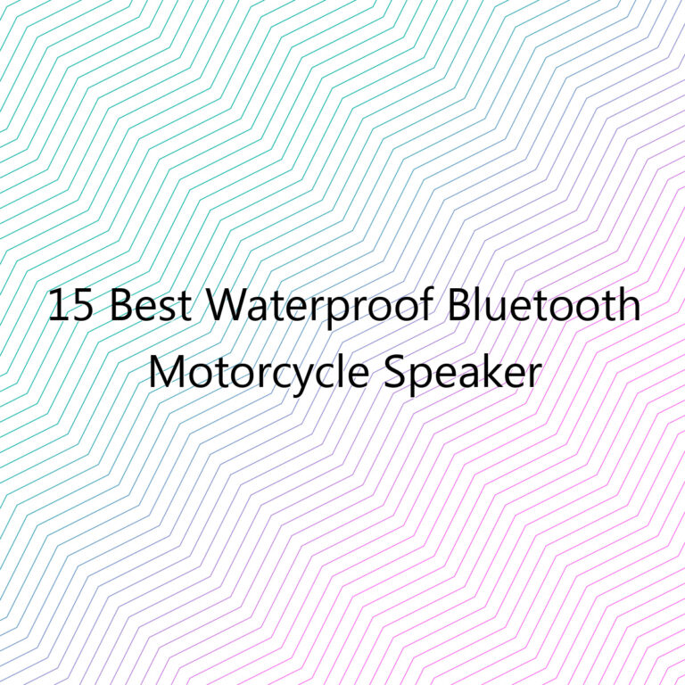 15 best waterproof bluetooth motorcycle speaker 4767 1
