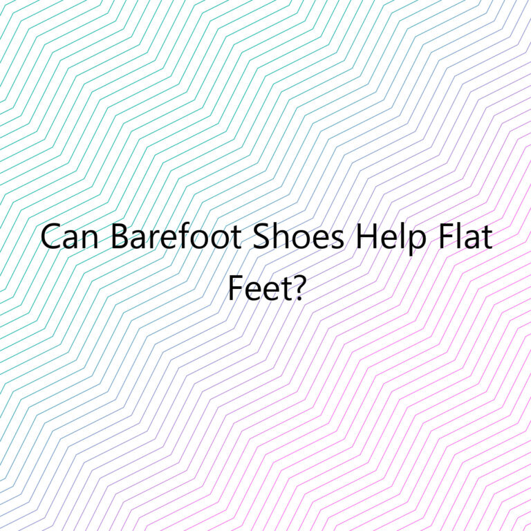 can barefoot shoes help flat feet 2701