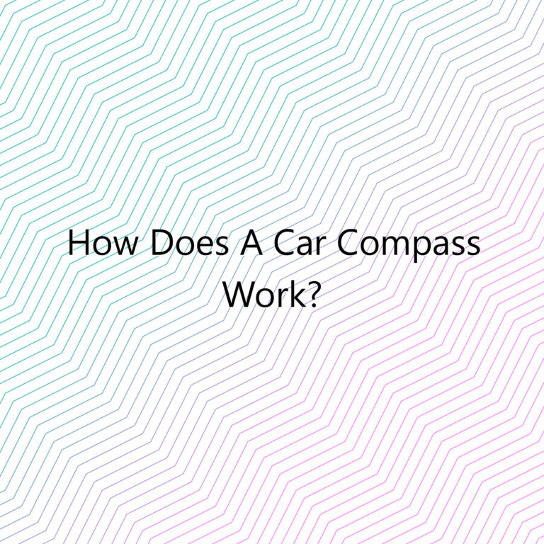 how does a car compass work 1385