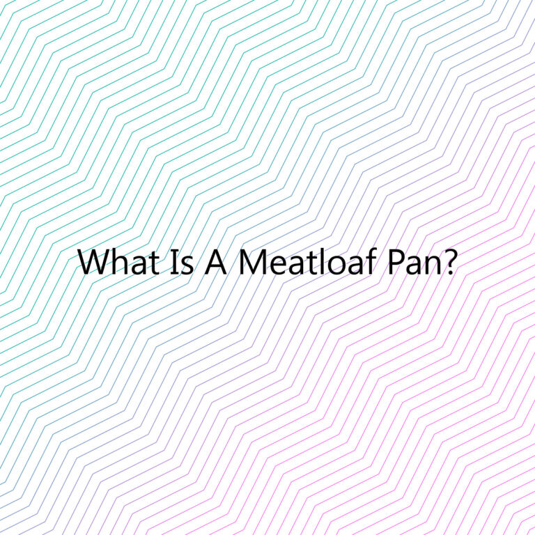 what is a meatloaf pan 1924