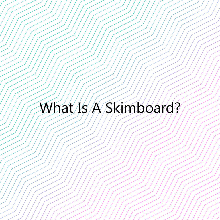 what is a skimboard 2033