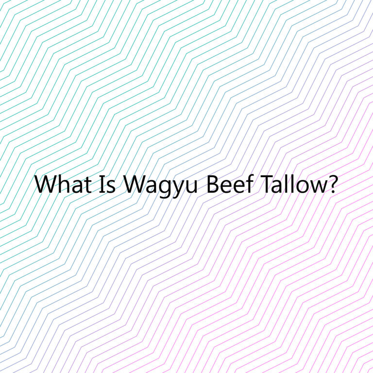 what is wagyu beef tallow 1795