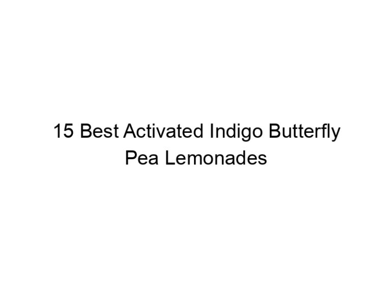 15 best activated indigo butterfly pea lemonades 30220