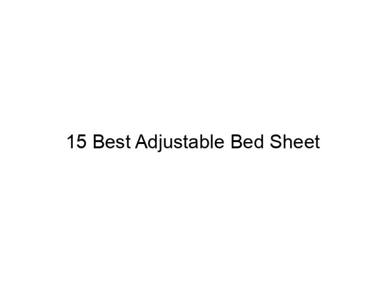 15 best adjustable bed sheet 7996