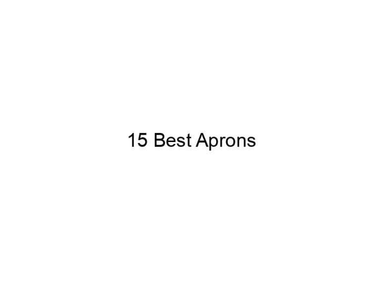 15 best aprons 6488