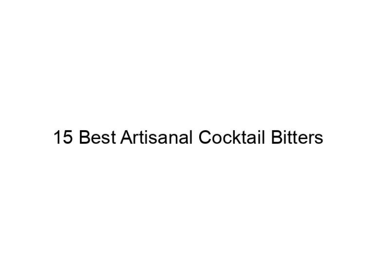15 best artisanal cocktail bitters 11457