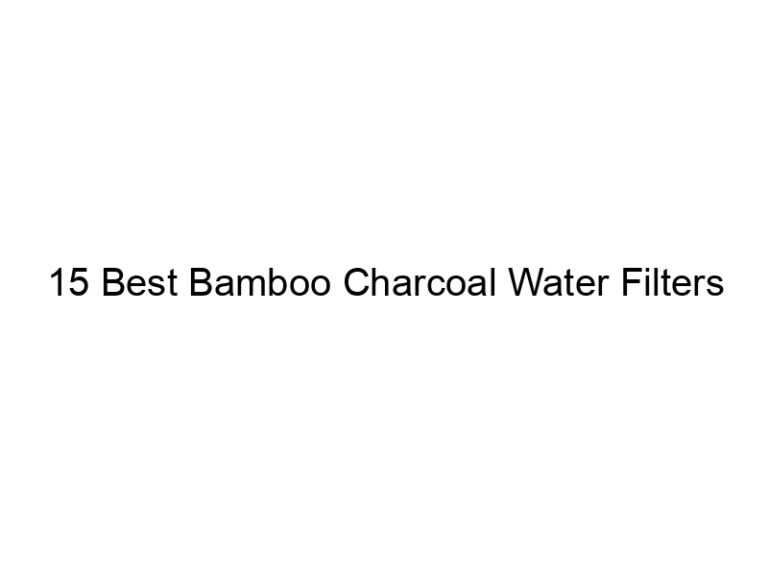 15 best bamboo charcoal water filters 6593