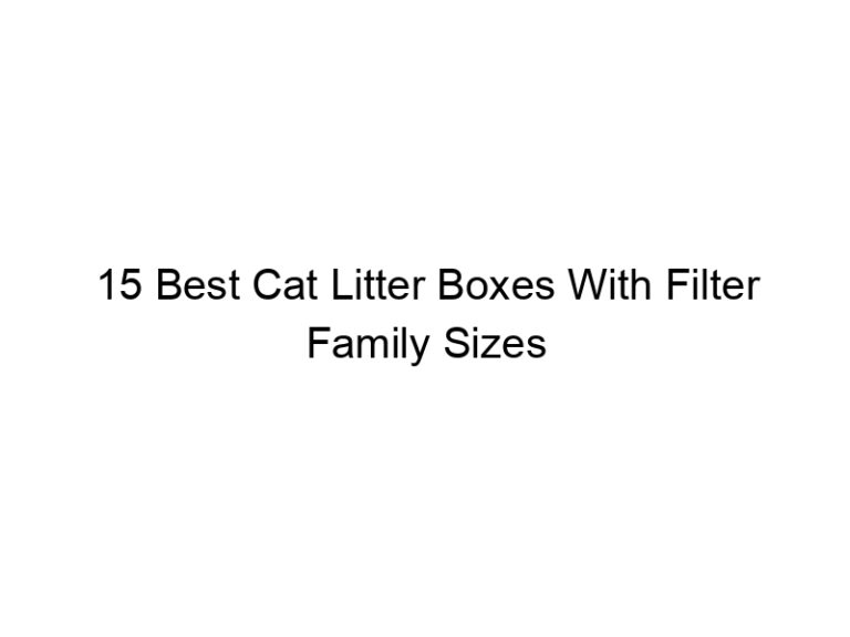 15 best cat litter boxes with filter family sizes 22575