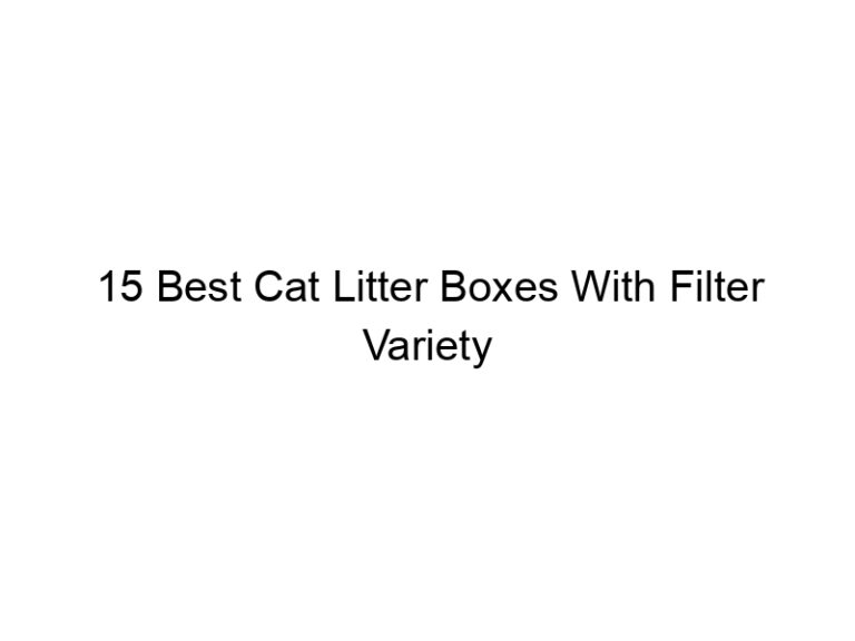 15 best cat litter boxes with filter variety combos 22579
