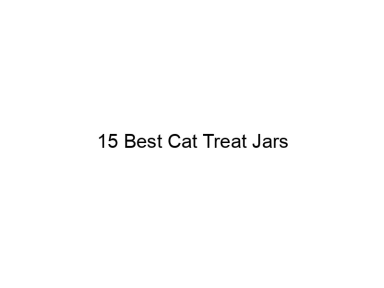15 best cat treat jars 22682