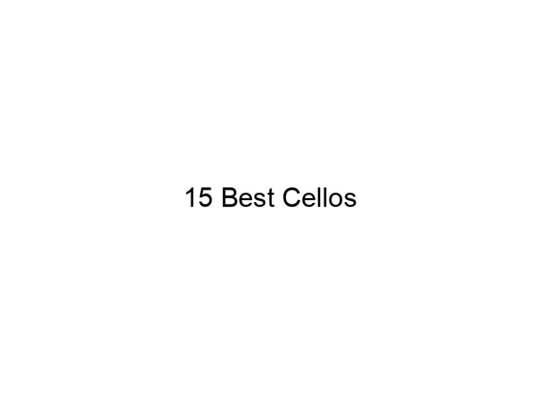 15 best cellos 5827