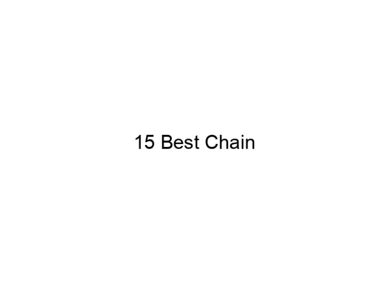 15 best chain 31576