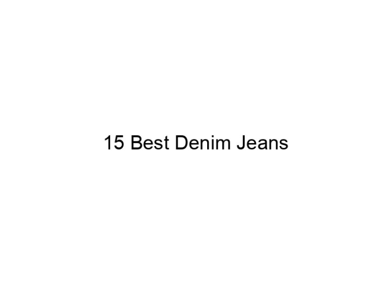 15 best denim jeans 11660
