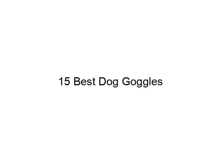 15 best dog goggles 22995