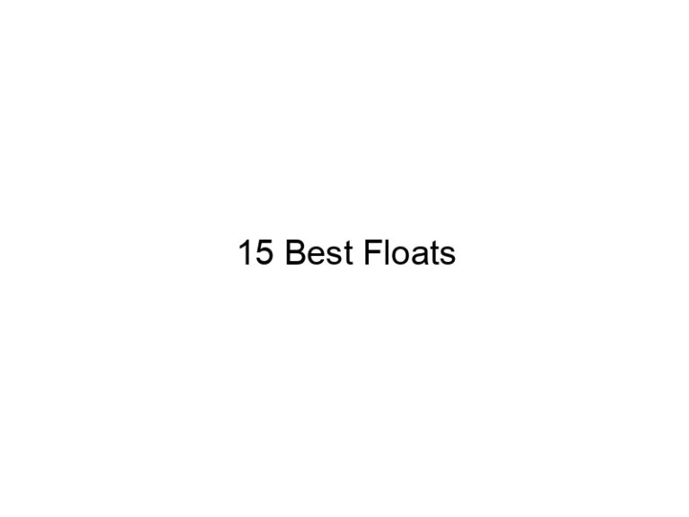 15 best floats 31560