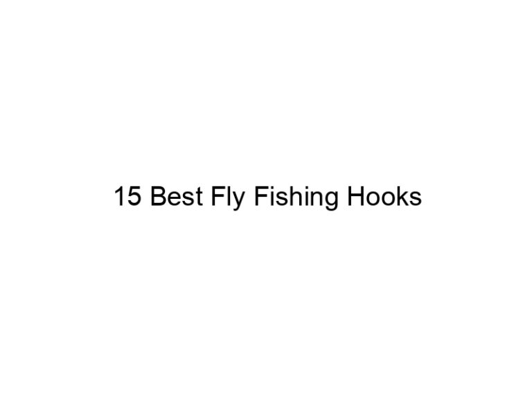 15 best fly fishing hooks 20940