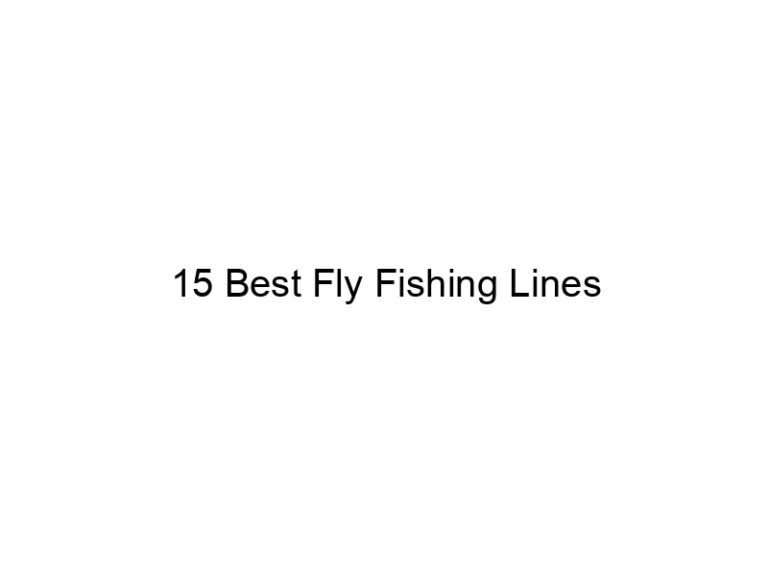 15 best fly fishing lines 20942