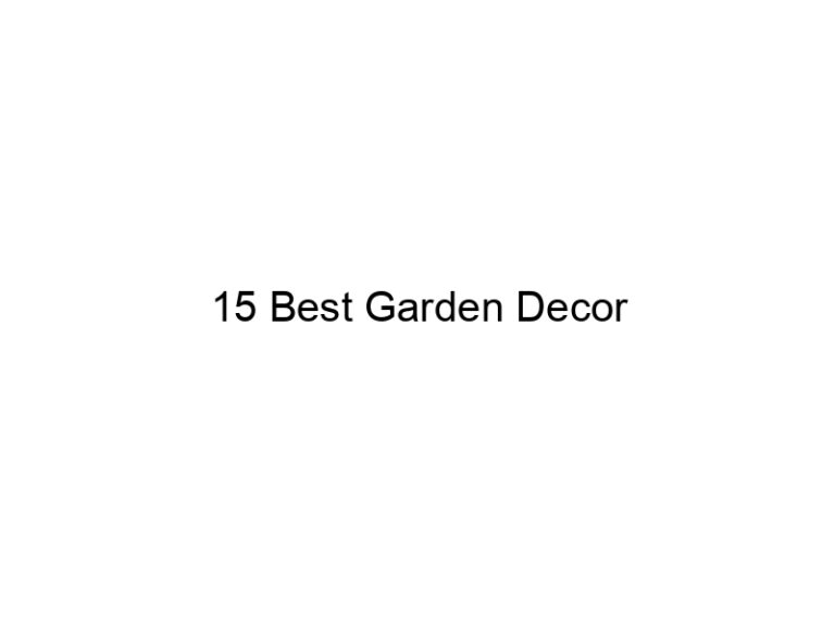15 best garden decor 20302