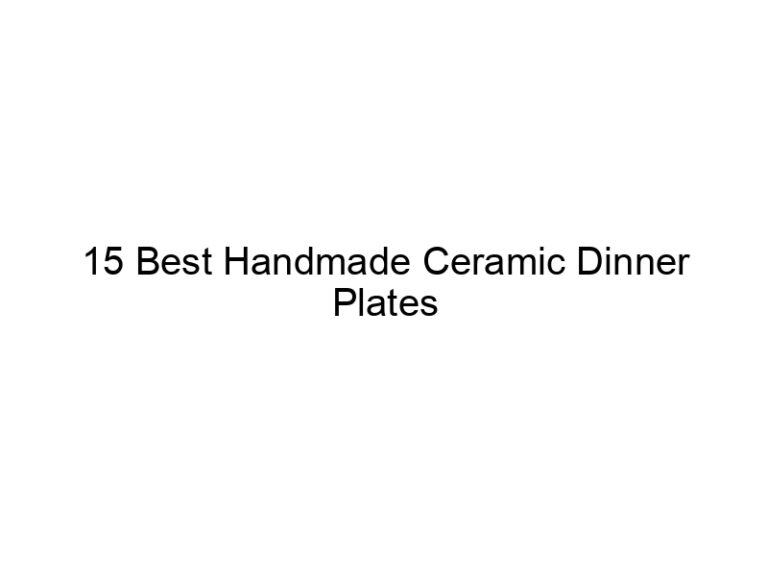 15 best handmade ceramic dinner plates 6690