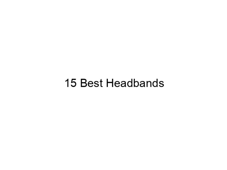15 best headbands 21695