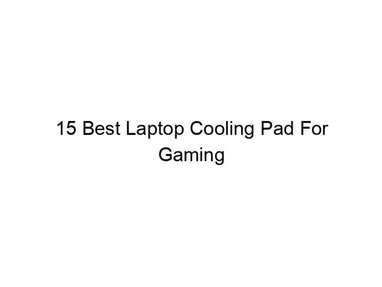 15 best laptop cooling pad for gaming 6065