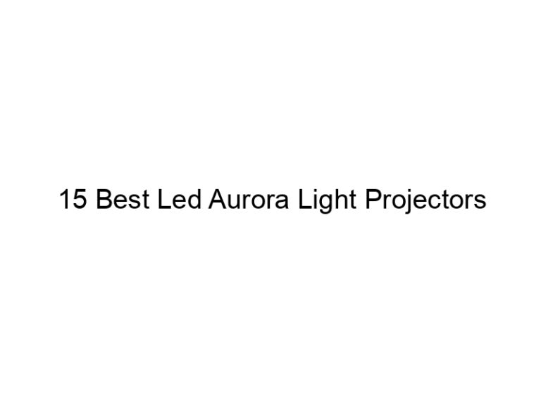 15 best led aurora light projectors 8912