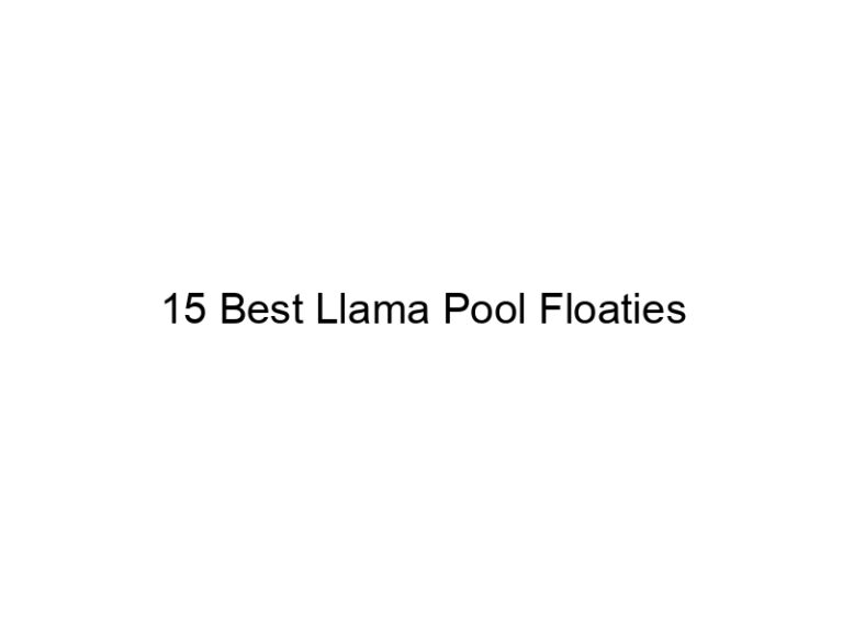 15 best llama pool floaties 9008