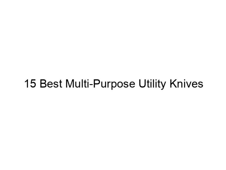 15 best multi purpose utility knives 11175