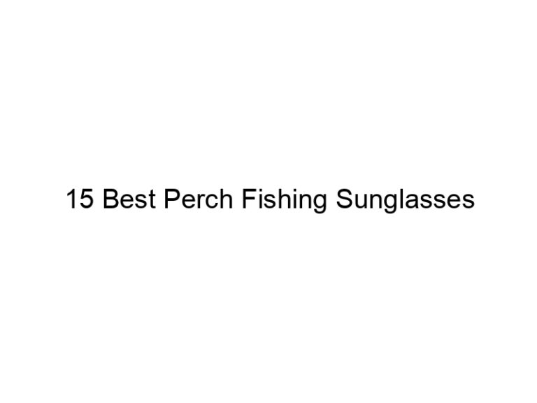 15 best perch fishing sunglasses 21071