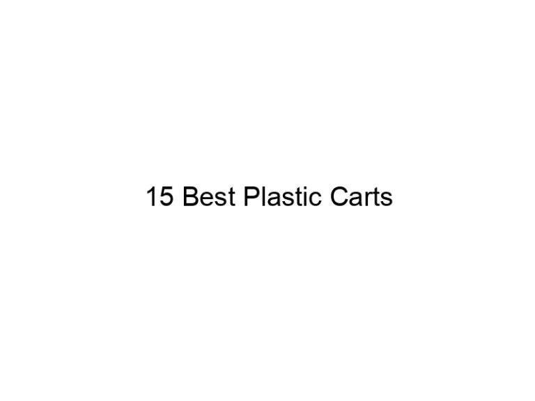 15 best plastic carts 20689